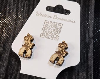 University of Wyoming Earring Studs