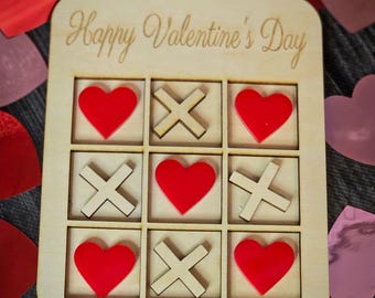 Tic Tack Toe - Valentine's Board