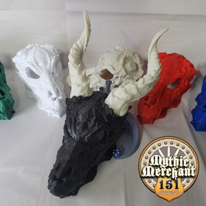 Modular Dragon Skull Dice Tower w/ Dice Transport