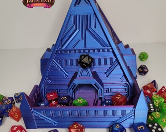 Alien Pyramid Dice Tower