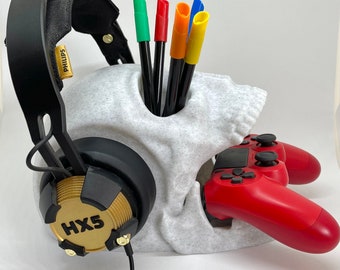 Skull Headphone/Controller Holder - Dice Tower