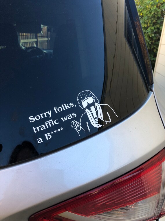 That's not very Peaceful Army of you GVF inspired window decal Paper Bumper Stickers Stickers