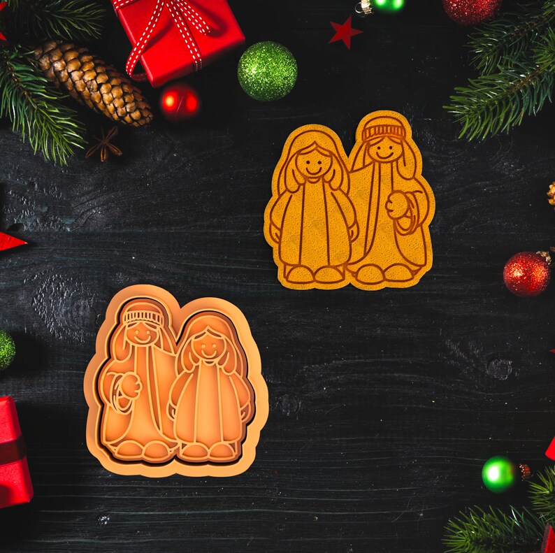 Nativity Scene Cookie Cutter Collection Etsy