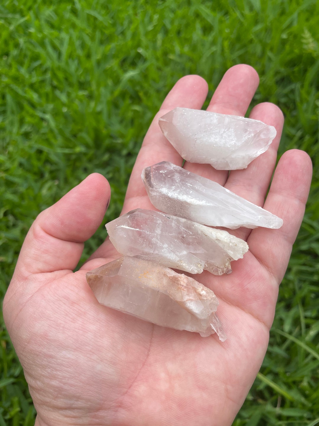 Raw Lithium Candle Quartz Etsy