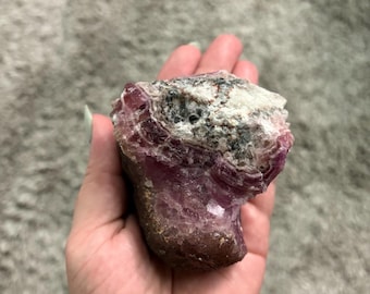 Raw Cobalto Calcite Crystal • Natural Pink Calcite for Heart Healing & Self-Love • Rough Cobalto Calcite Stone for Emotional Balance