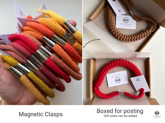 Rope store knot necklace