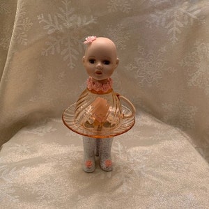 Rosemary mixed media art OOAK doll art assemblage art BOHO