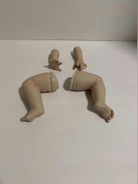 Pair of Vintage Doll Arms and legs Edwin M Knowles Baseball player