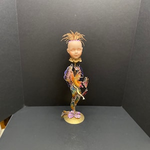 HOPE Mixed Media Assemblage Art OOAK Doll Art