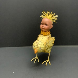 PENNY Mischtechnik Kunst Puppenkunst asseralisiertes Kunstunikat OOAK