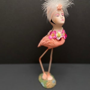 PRISCILLA Mixed Media Art Puppenkunst Assemblage Art OOAK