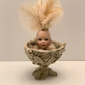 MAE Mixed Media Art Puppenkunst Assemblage Art OOAK