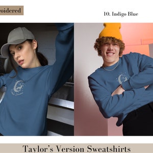 TAYLOR VERSION| Wildest Dreams, Embroidered Sweatshirt, Swiftie Fan Shirt, Taylor Tour Shirt, Unisex Adult Embroidered Shirt, Teenager Gift