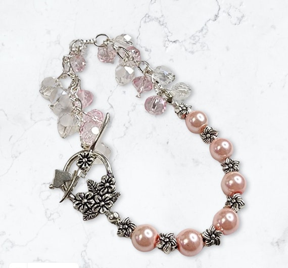 Pink Pearl Bracelet