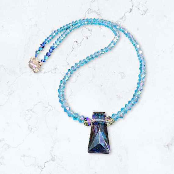 Bright Blue Choker