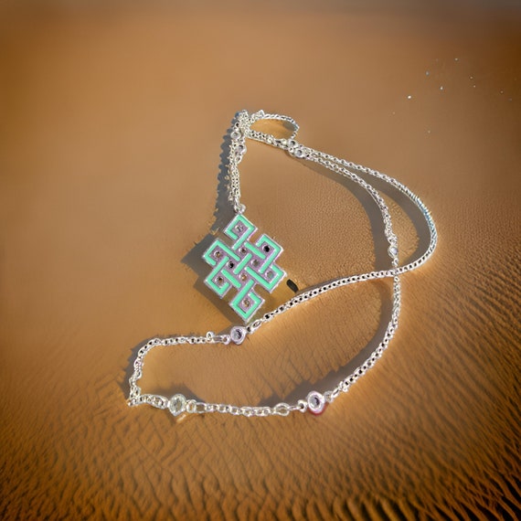Endless Knot Amulet Necklace