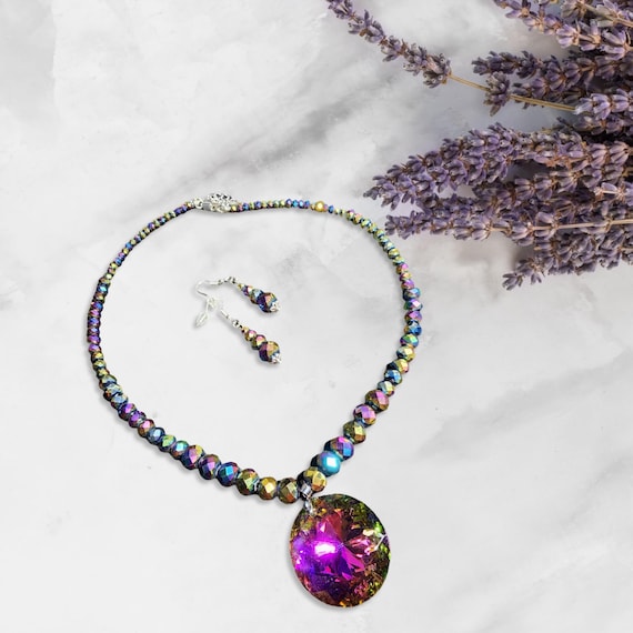 Necklace Set - Purple