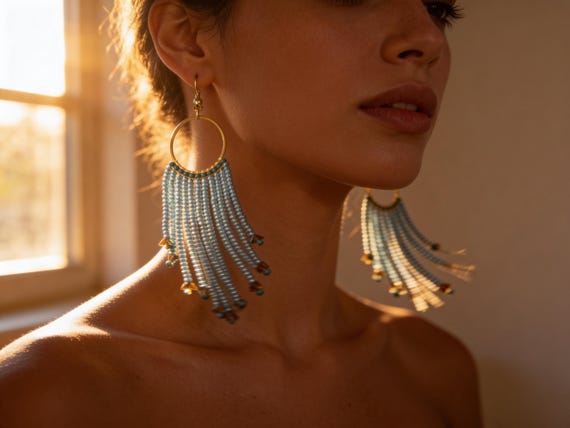 Boho Fringe Earrings