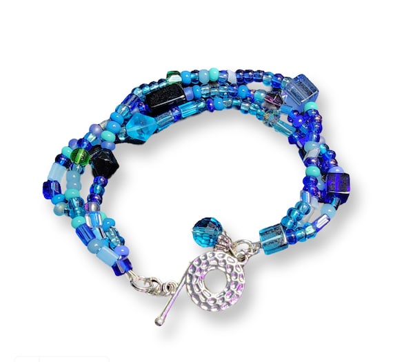 Blue Minimalist Bracelet