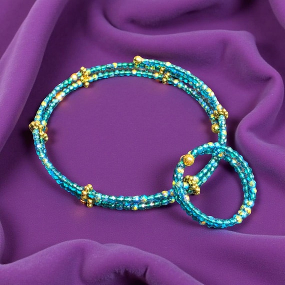 Beaded Bracelet & Ring