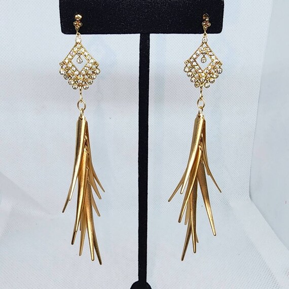 Gold Dangle Earrings