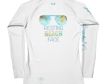 Rash Guard Básico Descansando Cara De Playa