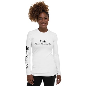 Basic Women&#39;s Rash Guard White