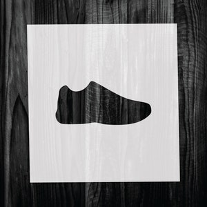 Shoe Stencil, Mylar reusable stencil, Stencil, FAST SHIPPING