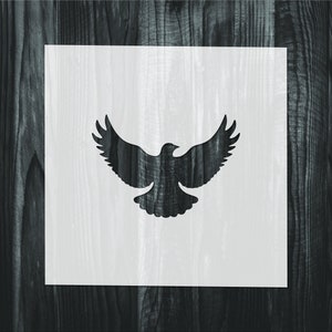 Flying Dove Stencil: Reusable Mylar Template