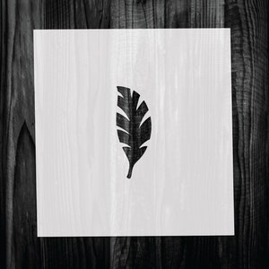 Palm Leaf Stencil, Mylar reusable stencil, Stencil, FAST SHIPPING