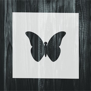 Flying Butterfly Stencil, Mylar reusable stencil, Stencil, FAST SHIPPING