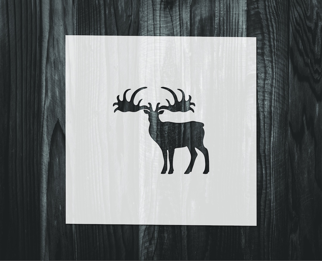 Elk Stencil, Mylar Reusable Stencil, Stencil, FAST SHIPPING - Etsy