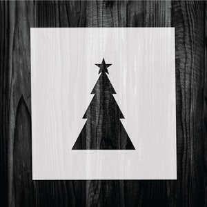 Triangle Christmas Tree Stencil: Reusable Mylar Template