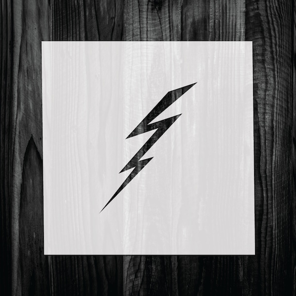 Lightning Bolt Shape Etsy