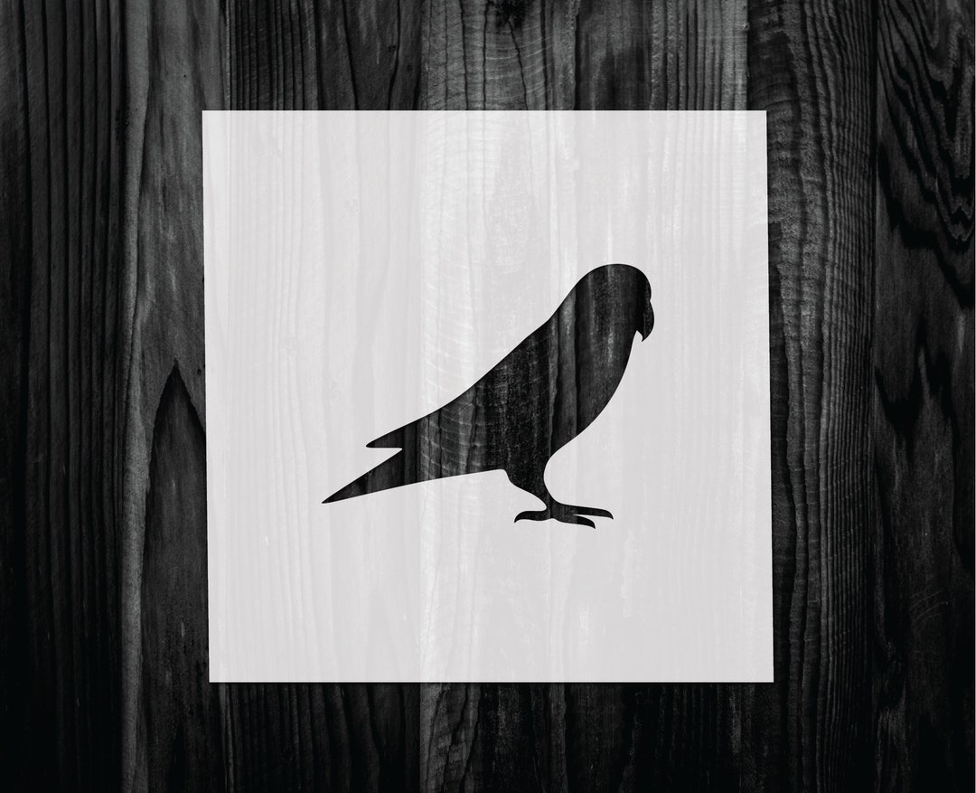 Love Bird Stencil, Mylar Reusable Stencil, Stencil, FAST SHIPPING - Etsy
