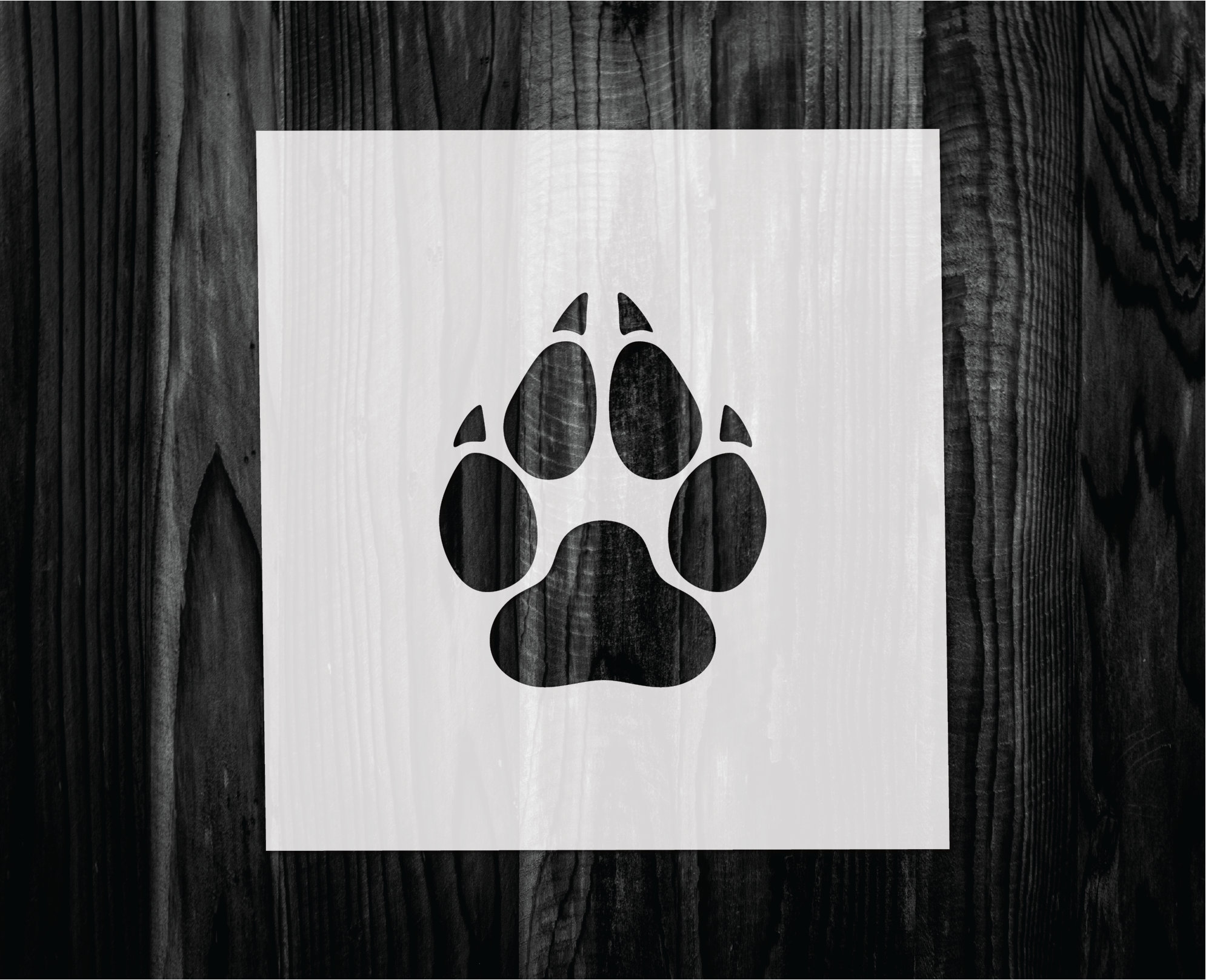 Wolf Dog Paw Paws Mark Print Stamp Animal Gift' Sticker