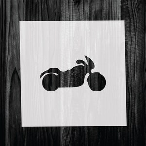 Motorcycle Stencil, Mylar reusable stencil, Stencil, FAST SHIPPING