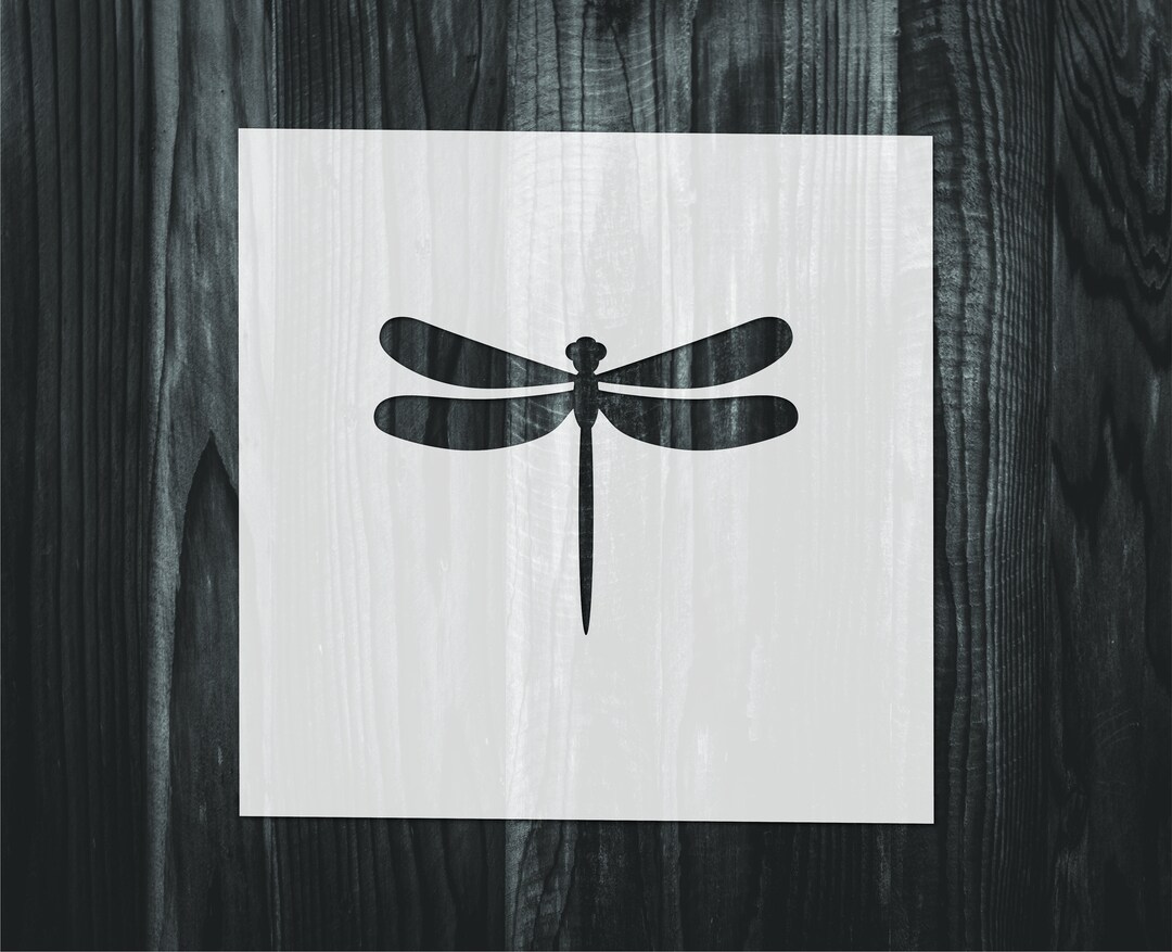 Dragonfly Stencil, Mylar Reusable Stencil, Stencil, FAST SHIPPING - Etsy