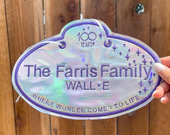 XL Magical Mouse Theme Park Stroller Tag
