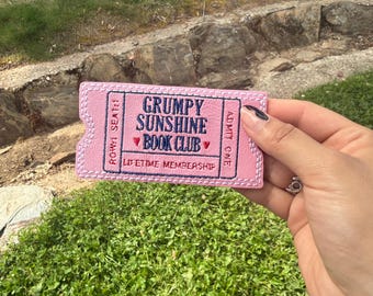 Book Club Membership Ticket Bookmark Spicy Book Trope