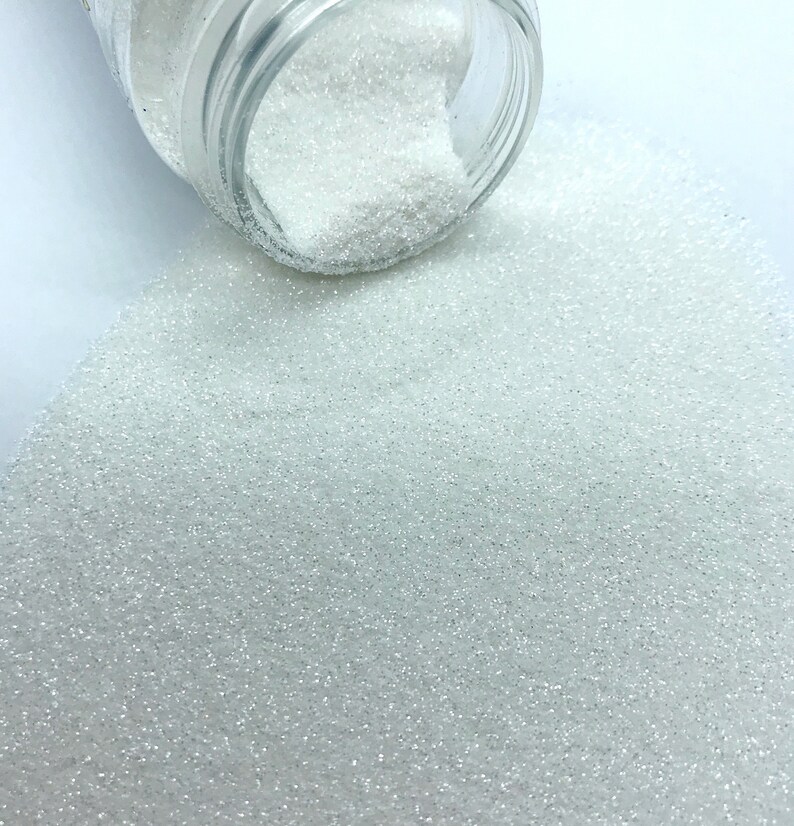 ALPINE White Holographic Glitter, Epoxy Tumbler Glitter, Color S ALPINE White Holographic Glitter, Epoxy Tumbler Glitter, Color S