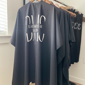 Personalized waterproof Salon Cape | Hairdressing Cape | Barbershop Cape | Beauty Salon Cape with Logo | Customized Salon Cape