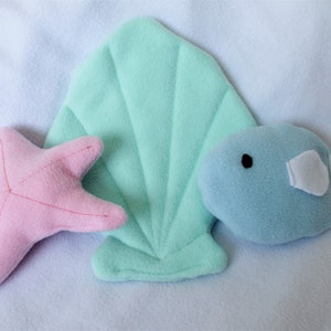 Juego de biberón/almohadilla para orina y almohada - Paquete Océano