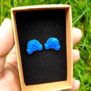 Sloth Style Studs - Kawaii Sloth Earrings - Hypoallergenic Resin Earrings