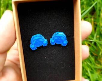 Kawaii Sloth Earrings - Hypoallergenic Resin Studs