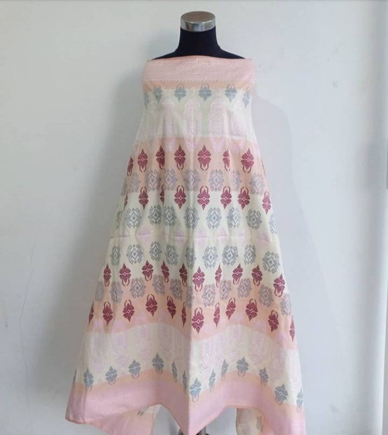 Tribal Cotton Fabric Indonesian Art Fabric Indonesian Songket Textile Lombok Handwoven Fabric Songket Lombok Textile Ceremonial Textile