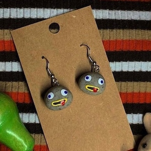 That's a Rock Fact Over the Garden Wall Inspired Polymer Clay Earrings