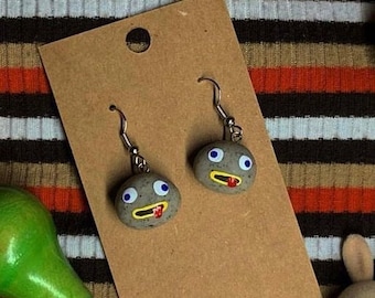 That's a Rock Fact Over the Garden Wall Inspired Polymer Clay Earrings