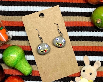 That's a Rock Fact Over the Garden Wall Inspired Polymer Clay Earrings