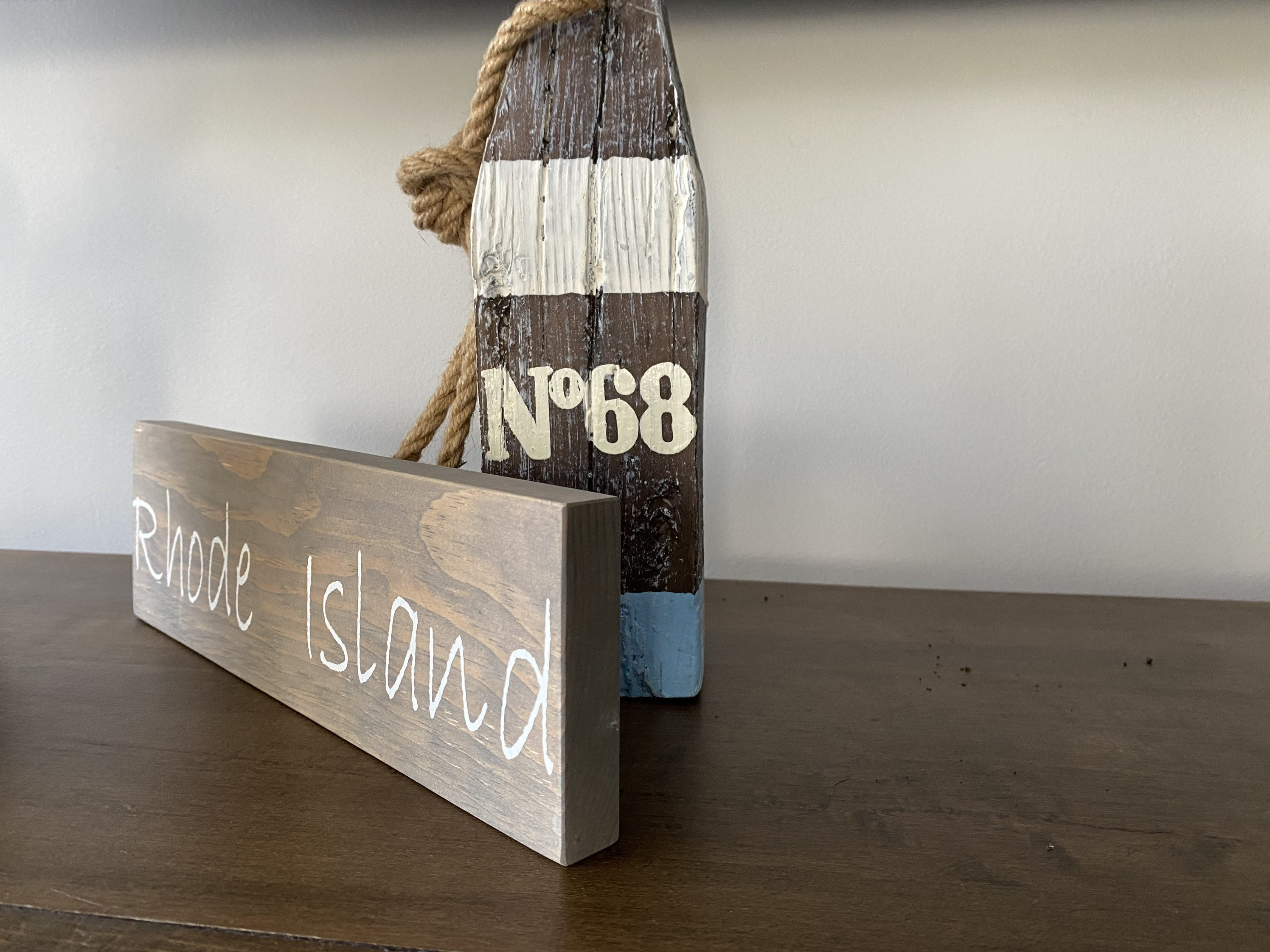 Rhode Island wood sign/ Home Decor/ Rhode Island/ Housewarming Etsy